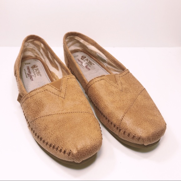 Skechers Shoes - Skechers Bobs Tan Microsuede Shoes Size 9.5